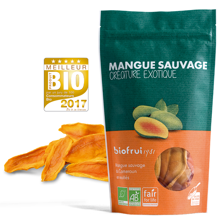 Mangues séchées et sachet